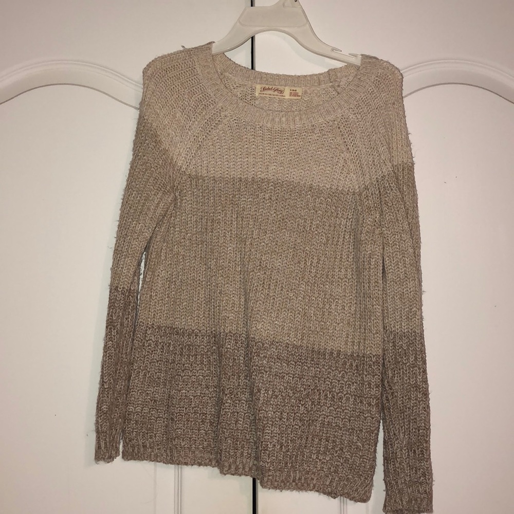 Tan sweater